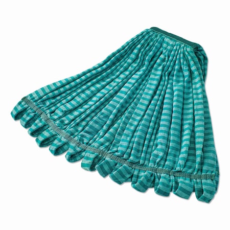 Rubbermaid Commercial 1 in Wet Mop, Green, Microfiber FGT81306GR00